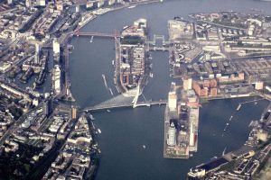 Erasmusbrug, Europe’s largest cantilever bridge in Rotterdam