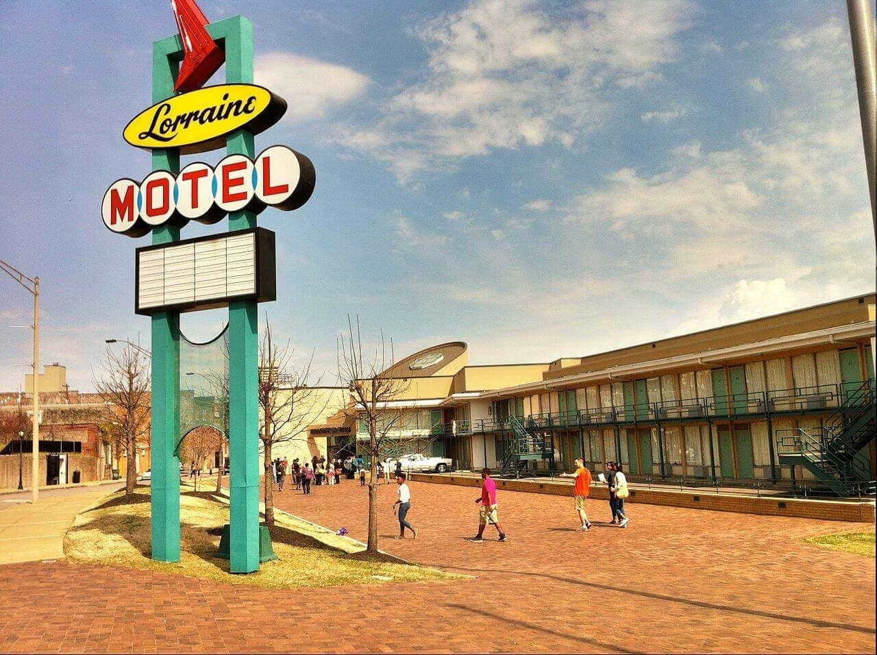 The Lorraine Motel in Memphis, current day. The Lorraine Motel in Memphis, current day.