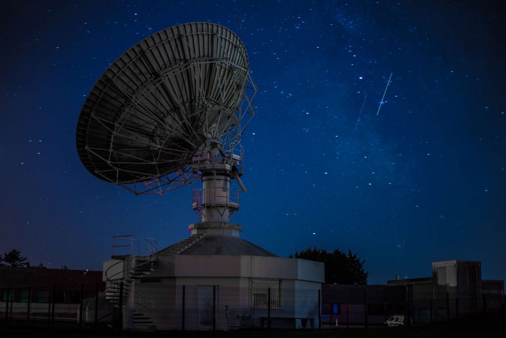 Imagen de un receptor de señal de satélite