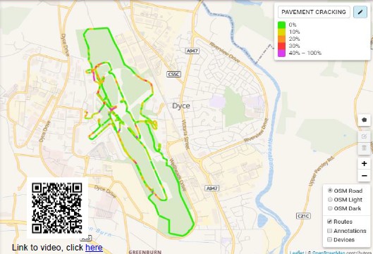 Vista errores aeropuerto GPS