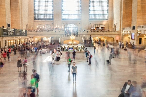  Image of the interior of the New York Central Station