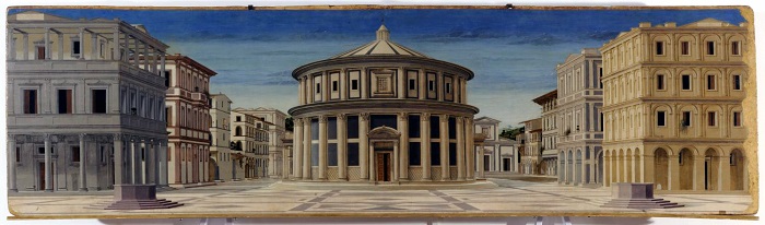 Ideal city prototype during the Renaissance.