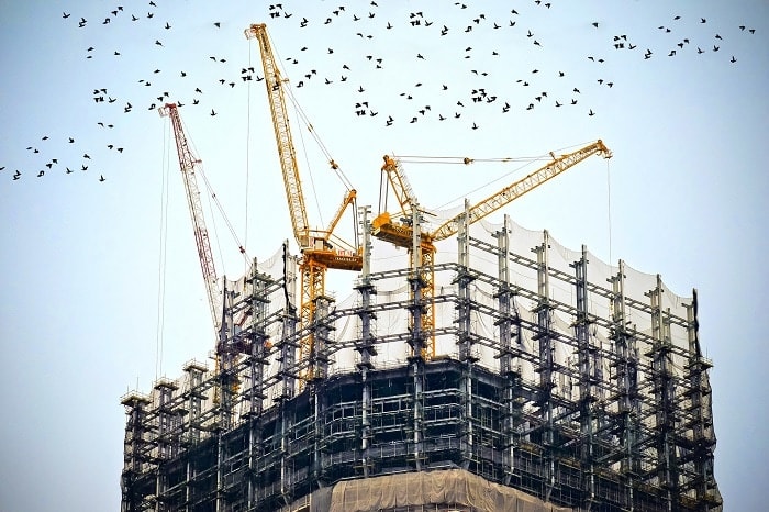Edificio en construcción