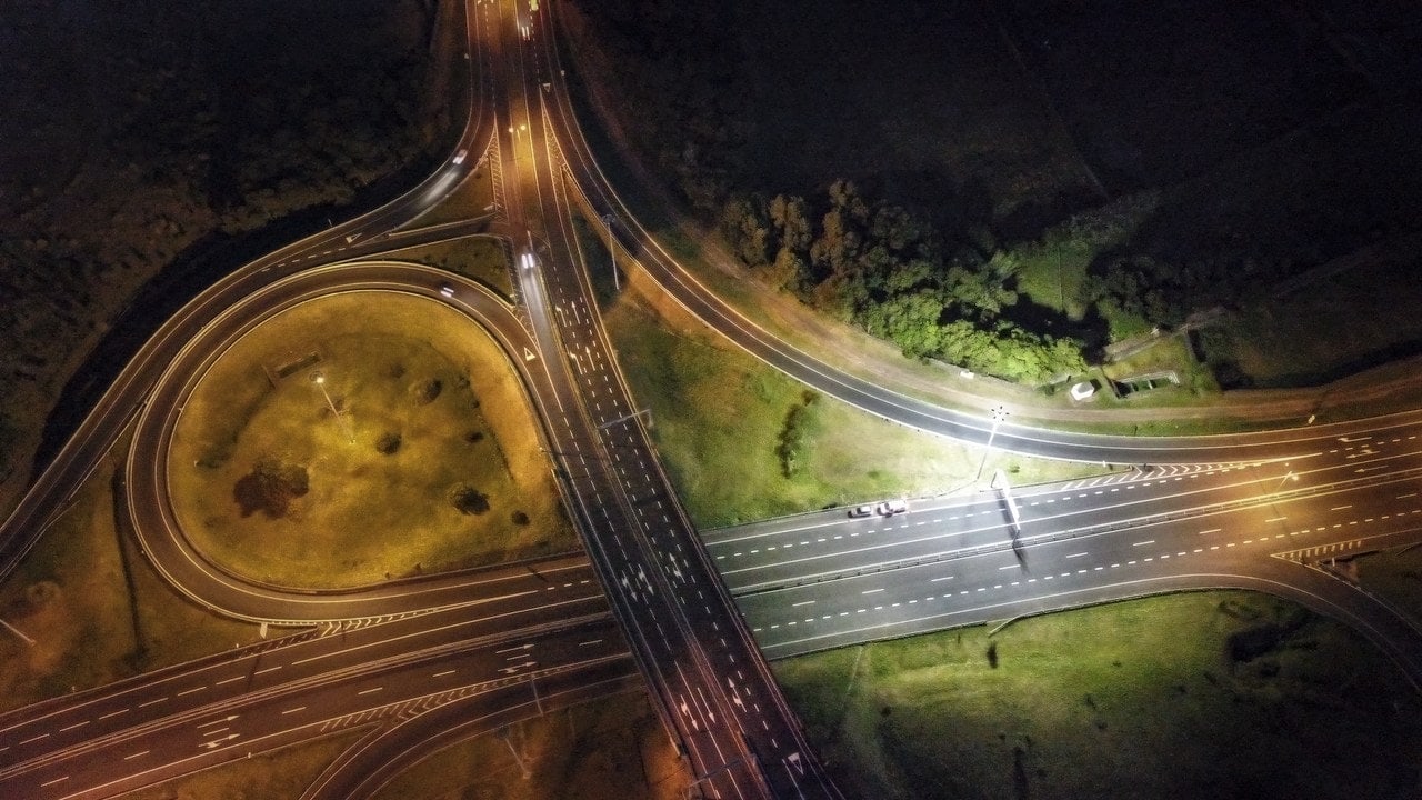 Contaminación lumínica carreteras