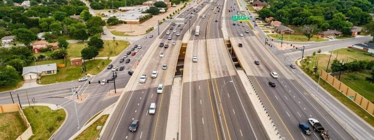 the North Tarrant Express highway