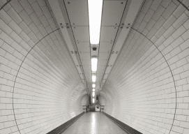 image of the inside of the london underground
