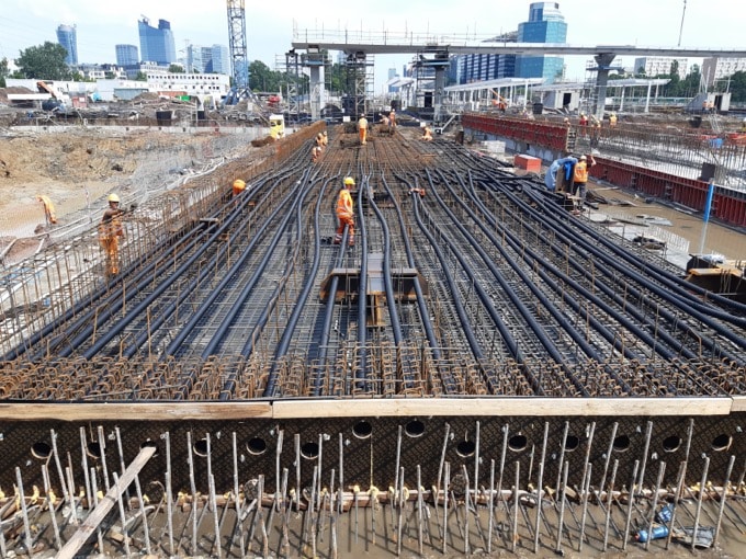 tensioning cables
