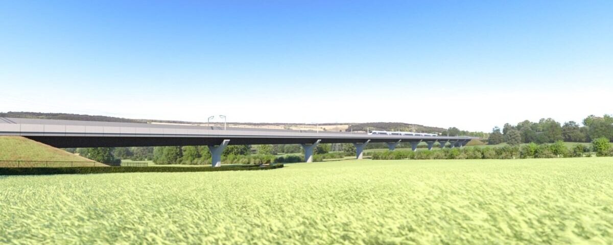 the Thame Valley Viaduct