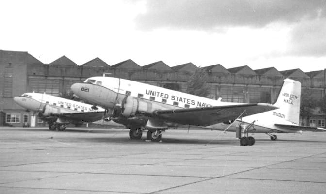 Douglas aircraft belonging to the US Navy