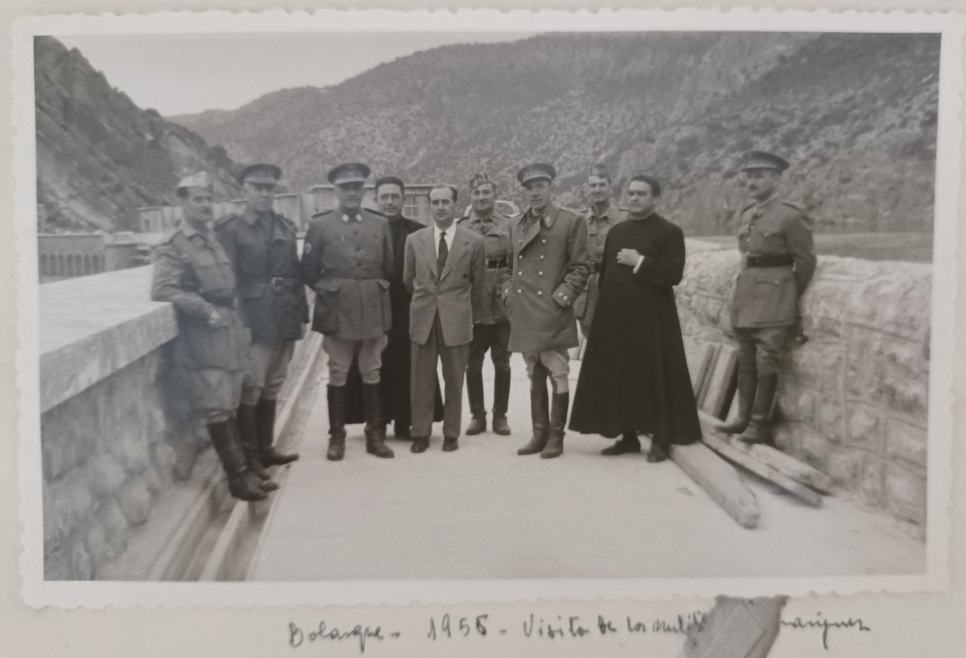 People at Bolarque in 1956