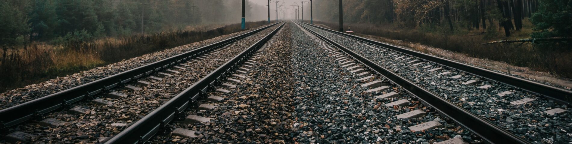 Vías de tren limpias gracias al tren de control de vegetación